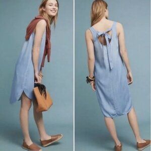 Cloth & Stone Light Blue Sleeveless Dress